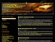 Tablet Screenshot of galactickegger.com